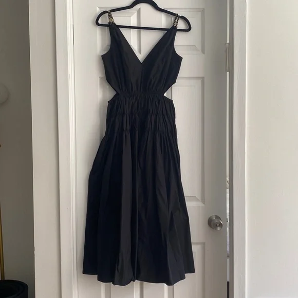 Maje | Dresses | Maje Black Midi Dress | Poshmark